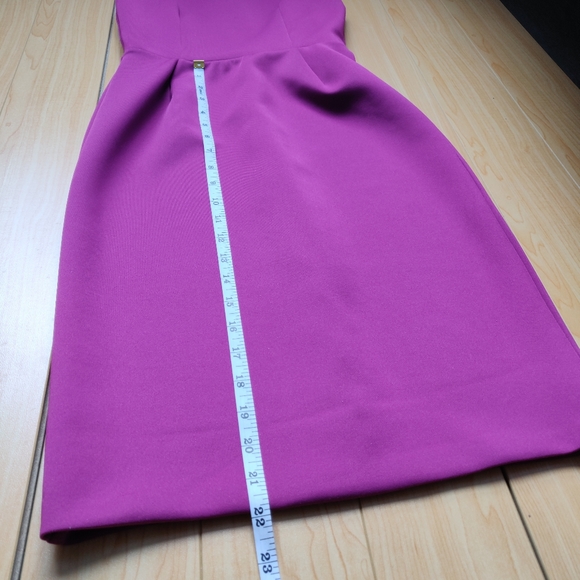 Necessary Objects Plum/Magenta Cocktail Dress - Picture 6 of 8